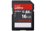 Sandisk SDHC 16GB Ultra 30Mbs