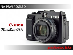 Na prvi pogled ... Canon G1X
