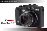 Na prvi pogled... Canon PowerShot G15