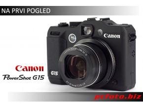 Na prvi pogled... Canon PowerShot G15