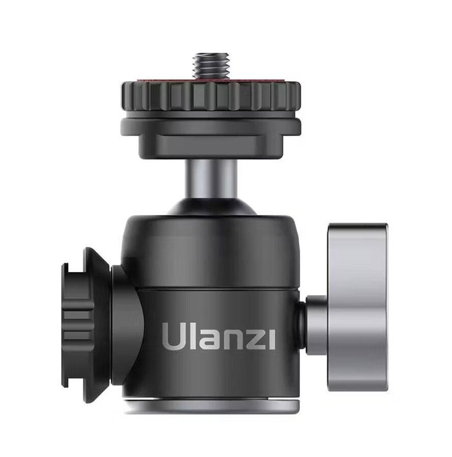 PcFoto Ulanzi U 60 Dual Cold Shoe Ball Head