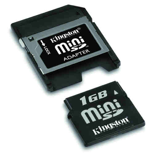 Kingston 1GB miniSD Card