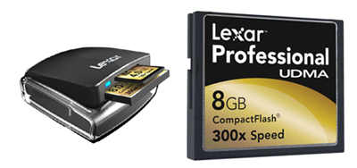 Lexar CF 8GB 300x