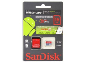 SanDisk Micro SDHC 16GB Mobile Ultra