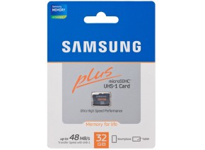 Samsung Micro SDHC 32GB Plus 48MB/s