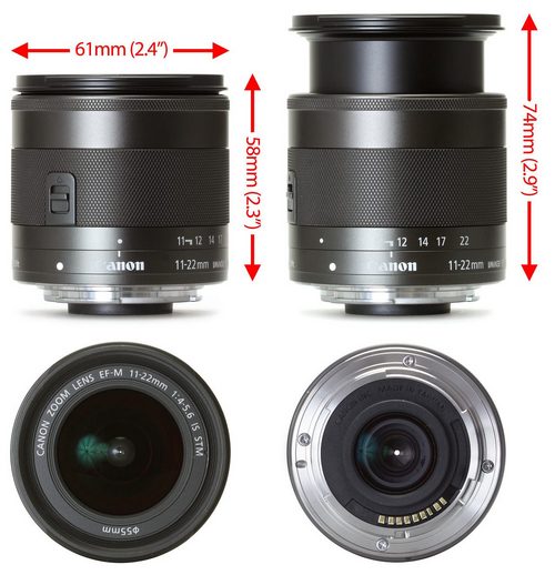 Canon predstavio kompaktan, ultra široki EF - M 11 - 22mm f/4-5.6 IS STM objektiv