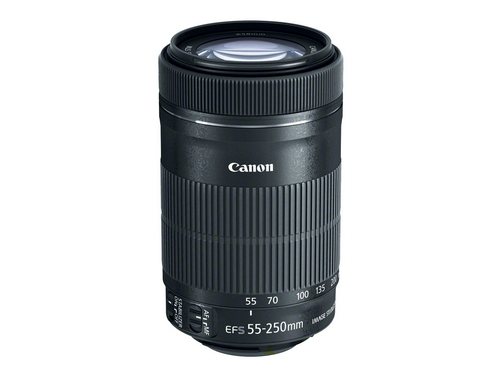 Canon objavio EF-S 55-250 F4-5.6 IS STM kit-friendly zum objektiv.