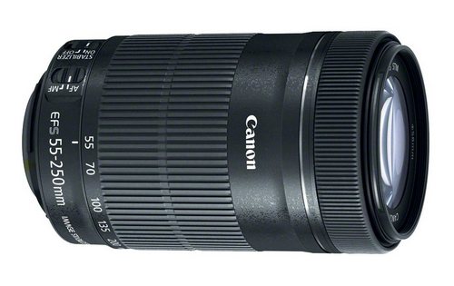 Canon objavio EF-S 55-250 F4-5.6 IS STM kit-friendly zum objektiv.