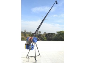 Proaim KITE-33 oktagonalni kran od 10.05m sa tripodom, Gold Pan Tilt glavom i E-fokusom (KITE-33-GIANT)