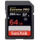 SanDisk SDXC 64GB Extreme Pro 280MB/s