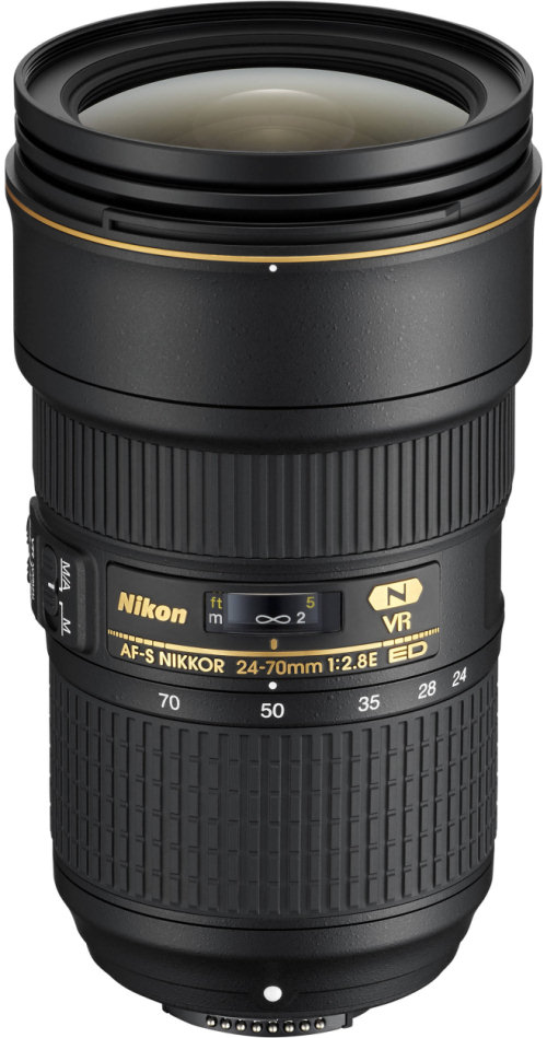 Nikon predstavio još tri objektiva - AF-S 24-70mm f/2.8E ED VR, AF-S 24mm f/1.8G ED i AF-S 200-500mm f/5.6E ED VR