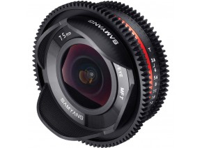 Samyang 7.5mm T3.8 Cine UMC Fisheye MFT