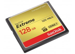 SanDisk Compact Flash 128GB Extreme 120MB/s