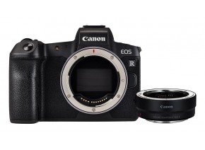 Canon EOS R + EF-EOS R Mount Adapter