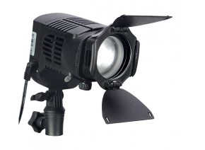 Nanguang CN-28FA LED Fresnel light with barndoor