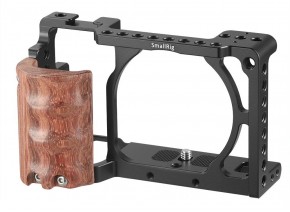 SmallRig Wooden Handgrip for Sony A6500/A6300/A6000