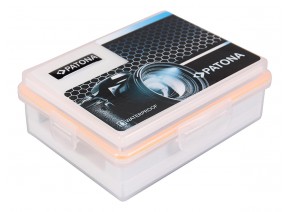 Patona Storage Box for Batteries and Memory Cards