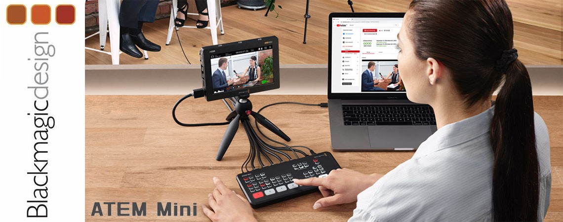 Blackmagic Atem Mini live stream mikseta