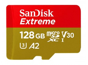 SanDisk Micro SDXC 128GB Extreme 160MB/s bez adaptera