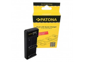 Patona 1886 dupli punjač USB-C za Sony NP-F FM50 baterije