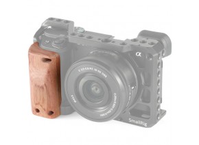 SmallRig Wooden Handgrip for Sony a6400