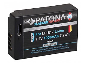 Patona 1352 Canon LP-E17 with USB-C