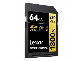 Lexar 64GB Professional 280MB/s 1800x UHS-II