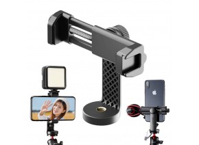 Ulanzi ST-17 Tripod Mount Phone Holder Clamp with Cold Shoe Mount