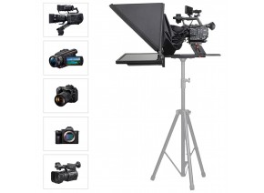 Desview T17 Teleprompter Set with 17'' Self-Reversing Monitor