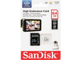 SanDisk Micro SDXC High Endurance 64GB 100MB/s