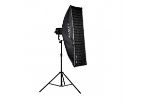 Nanlite Asymmetrical Stripbank Softbox with Bowens Mount