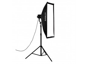 Nanlite Asymmetrical Stripbank Softbox with Bowens Mount