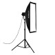 Nanlite Asymmetrical Stripbank Softbox with Bowens Mount