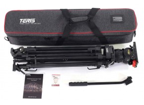 Teris TS120AL Fluid Head & Tripod Kit