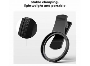 K&F Concept Universal Mobile Phone Holder with ND2-400 filter 52mm