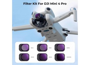 K&F Concept DJI Mini 4 Pro ND filter set ND4 ND8 ND16 ND32 ND64 ND1000 SKU.2081V1