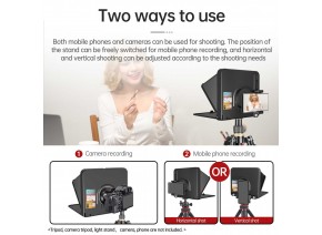 LENSGO TC7 Teleprompter Fold In 1 Second