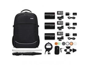 Godox AD100pro Pocket Flash 3-Light Kit