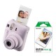 FUJIFILM INSTAX MINI 12 Instant Film Camera (LILAC PURPLE) + INSTAX Mini Film 2-Pack