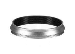 FUJIFILM LH-X100 Lens Hood and Adapter Ring Silver