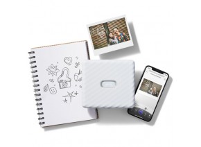 FUJIFILM INSTAX WIDE LINK Smartphone Printer (Ash White)