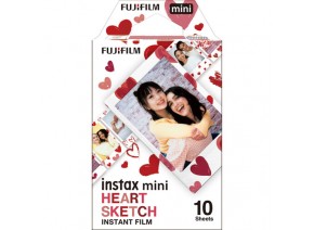 INSTAX MINI Heart Sketch Film