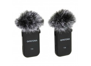 PATONA 9877 Premium Wireless Microphone System for Smartphones and DSLR Cameras
