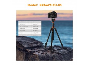 K&F Concept KF09.136 video tripod