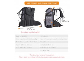 Ranac K&F Concept Camera Backpack Pro 32L KF13.107