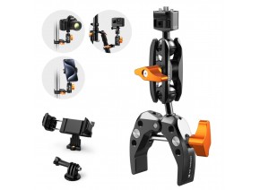 K&F Concept Super Clamp with Ballhead Magic Arm KF31.083