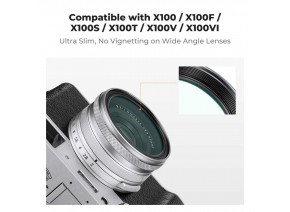 K&F Concept Multi Coated HD MC UV filter for Fuji X100VI KF01.2703