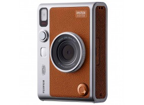 FUJIFILM INSTAX MINI EVO Hybrid Instant Camera (Brown)