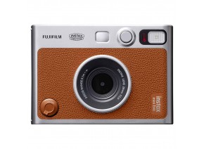 FUJIFILM INSTAX MINI EVO Hybrid Instant Camera (Brown)