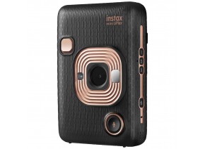 FUJIFILM INSTAX Mini LiPlay Hybrid Instant Camera (Elegant Black)